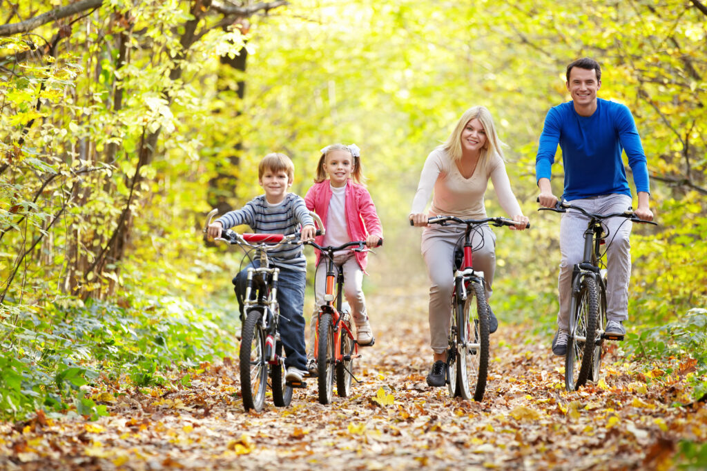 Fahrrad Tour im Herbst Weserbergland